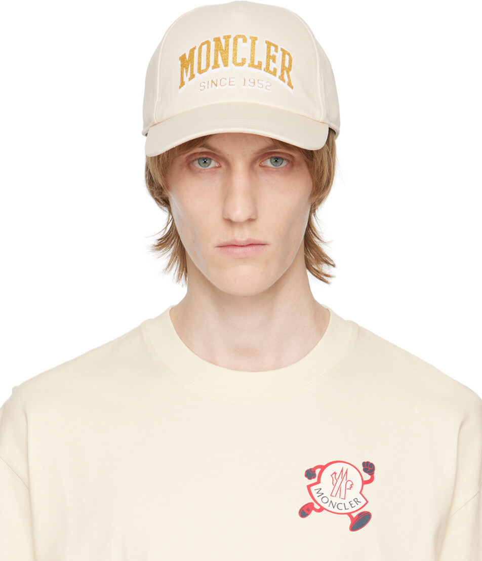 

Блестящая бейсболка Off-White Moncler