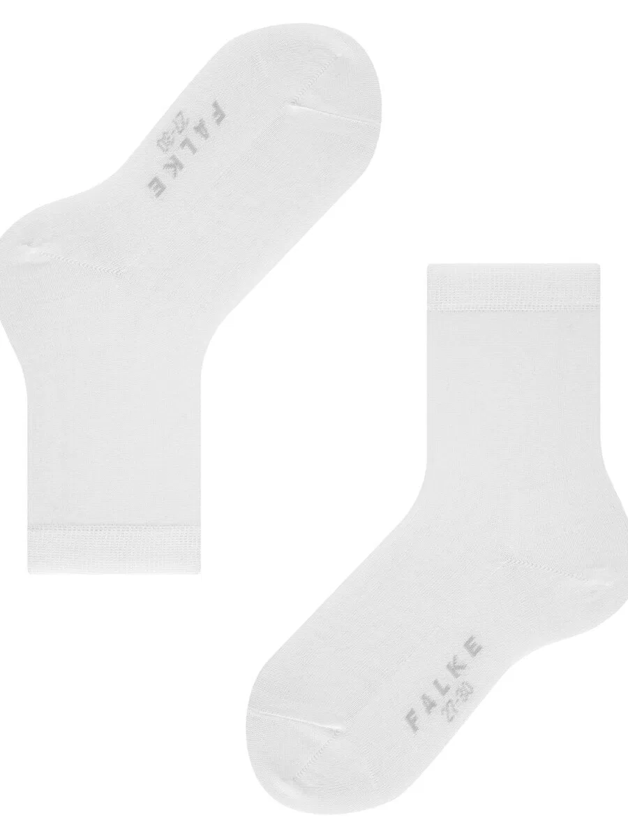 Носки FALKE 'Cotton Finesse' белого цвета — фото 2
