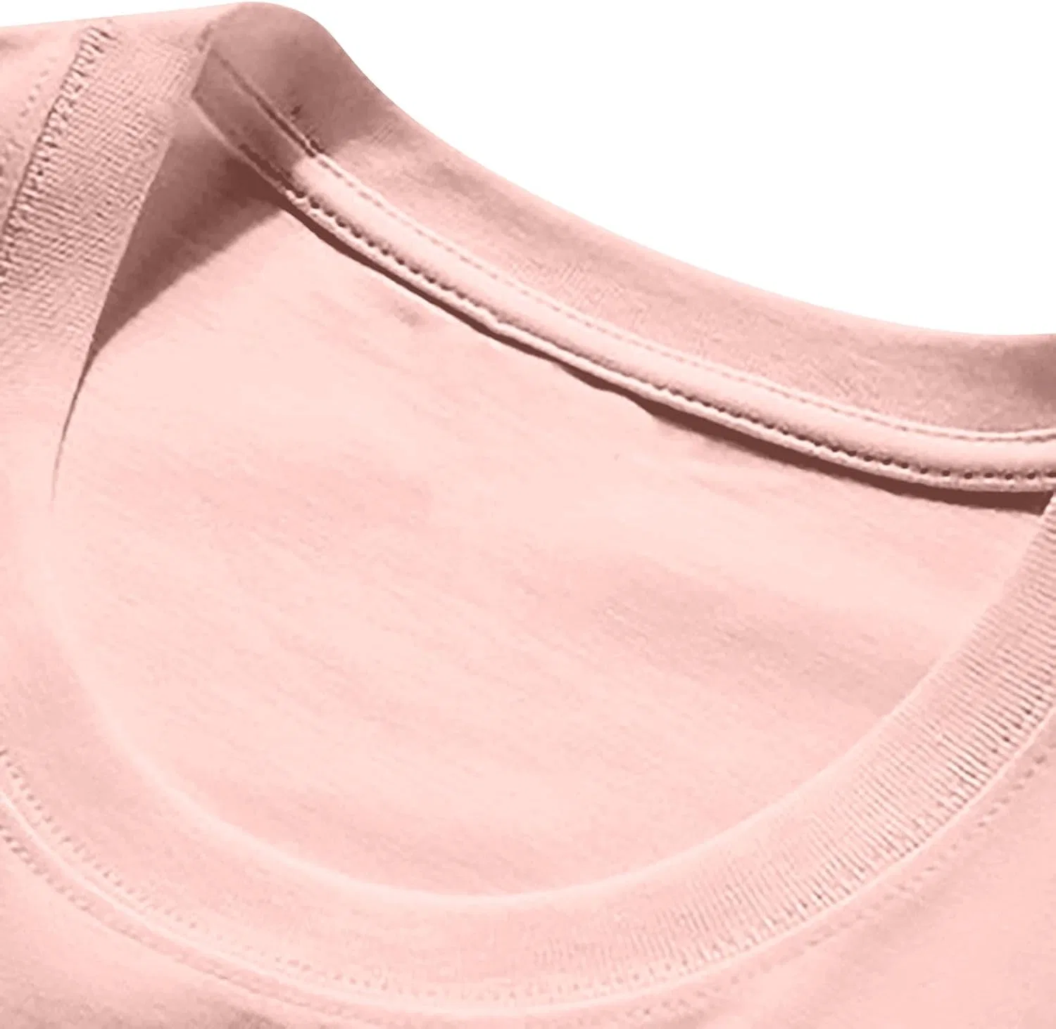 Мужская базовая футболка с круглым вырезом, Pink — фото 3