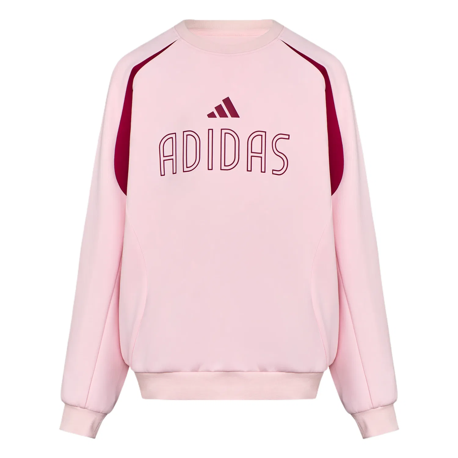 Детский свитшот с круглым вырезом Adidas, Pink