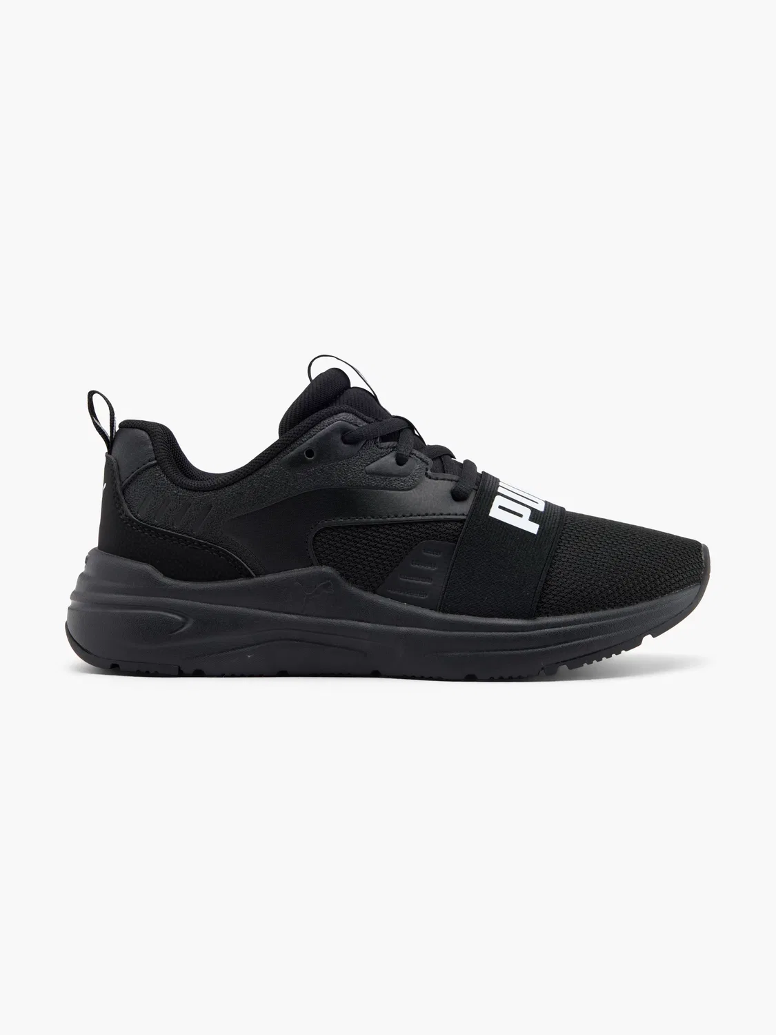 Детские кроссовки с системой амортизации PUMA SOFTRIDE WIRED 2 JR, черный