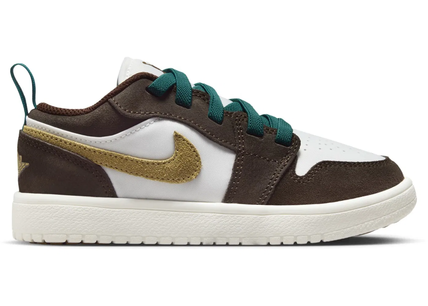 Детские кроссовки с высоким качеством Jordan 1 Low Alt SE Jordan, Cacao Wow/Twine/Sail/White