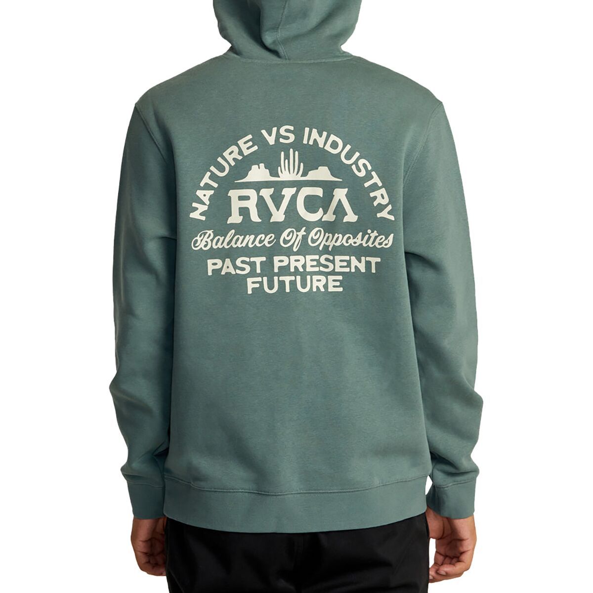 

Плен худи с капюшоном Rvca, цвет jade