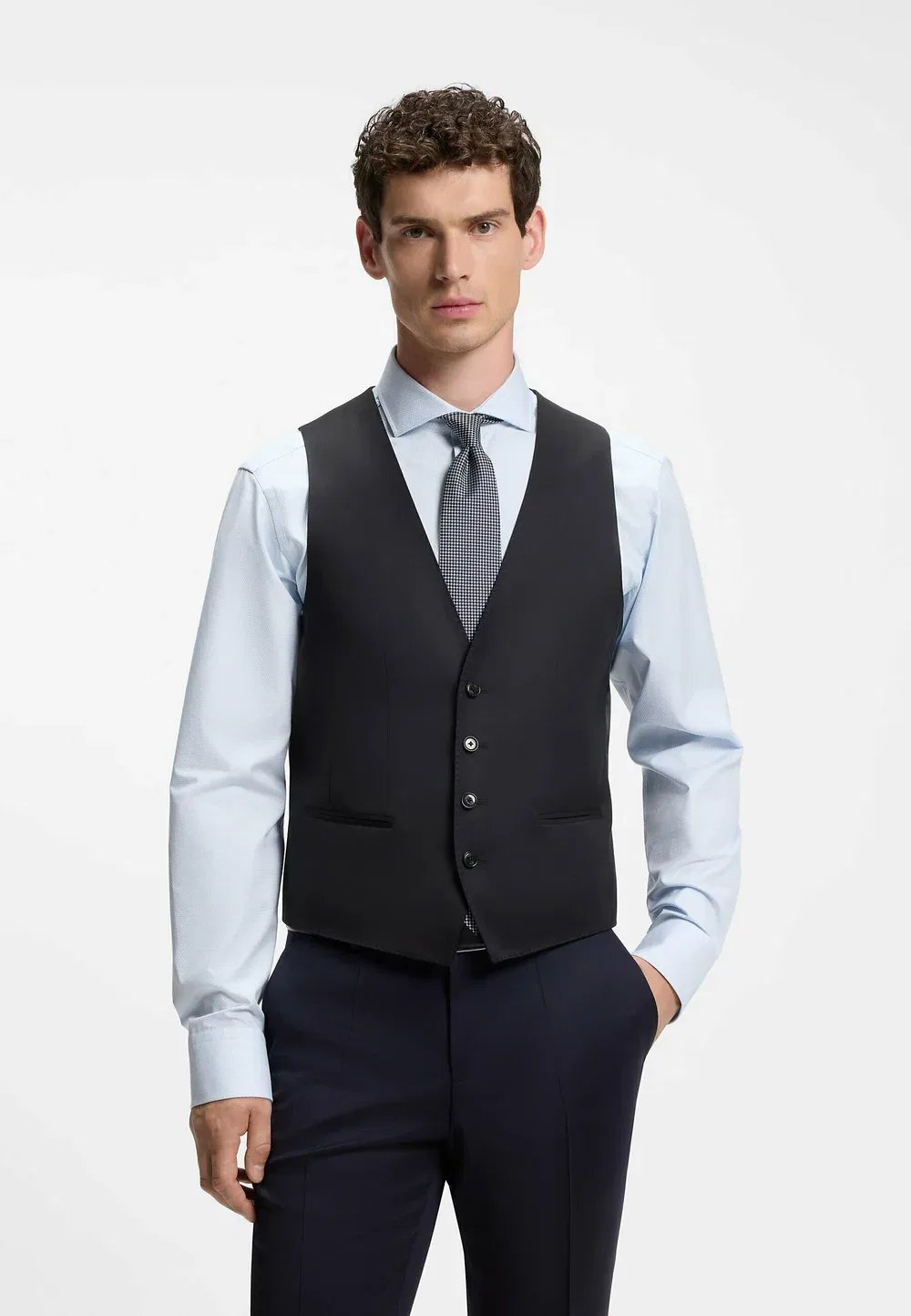 Жилет от костюма Boss, Dark Blue One