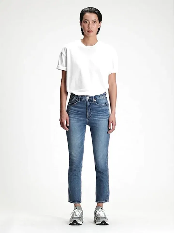 Женские джинсы сигаретного кроя GAP, Blue
