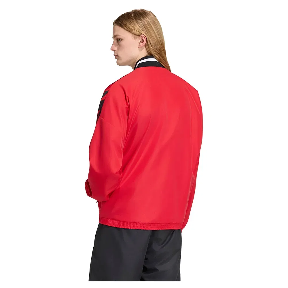 Мужской спортивный костюм с молнией Manchester United Stadium Adidas, Red — фото 2