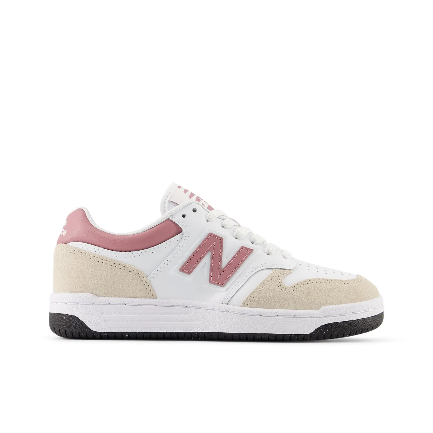 Кроссовки New Balance B480 Lace белого цвета — фото 2