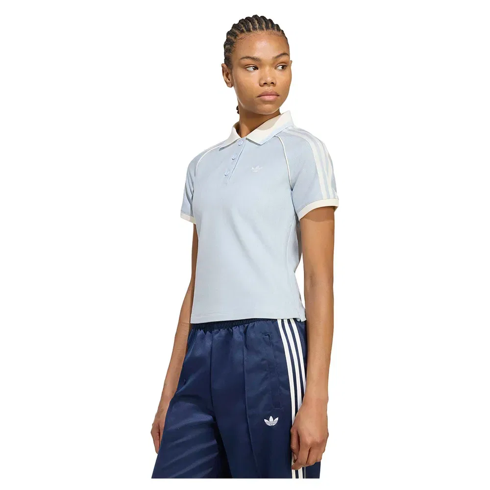 Поло с коротким рукавом Tweed Adidas Originals, синий