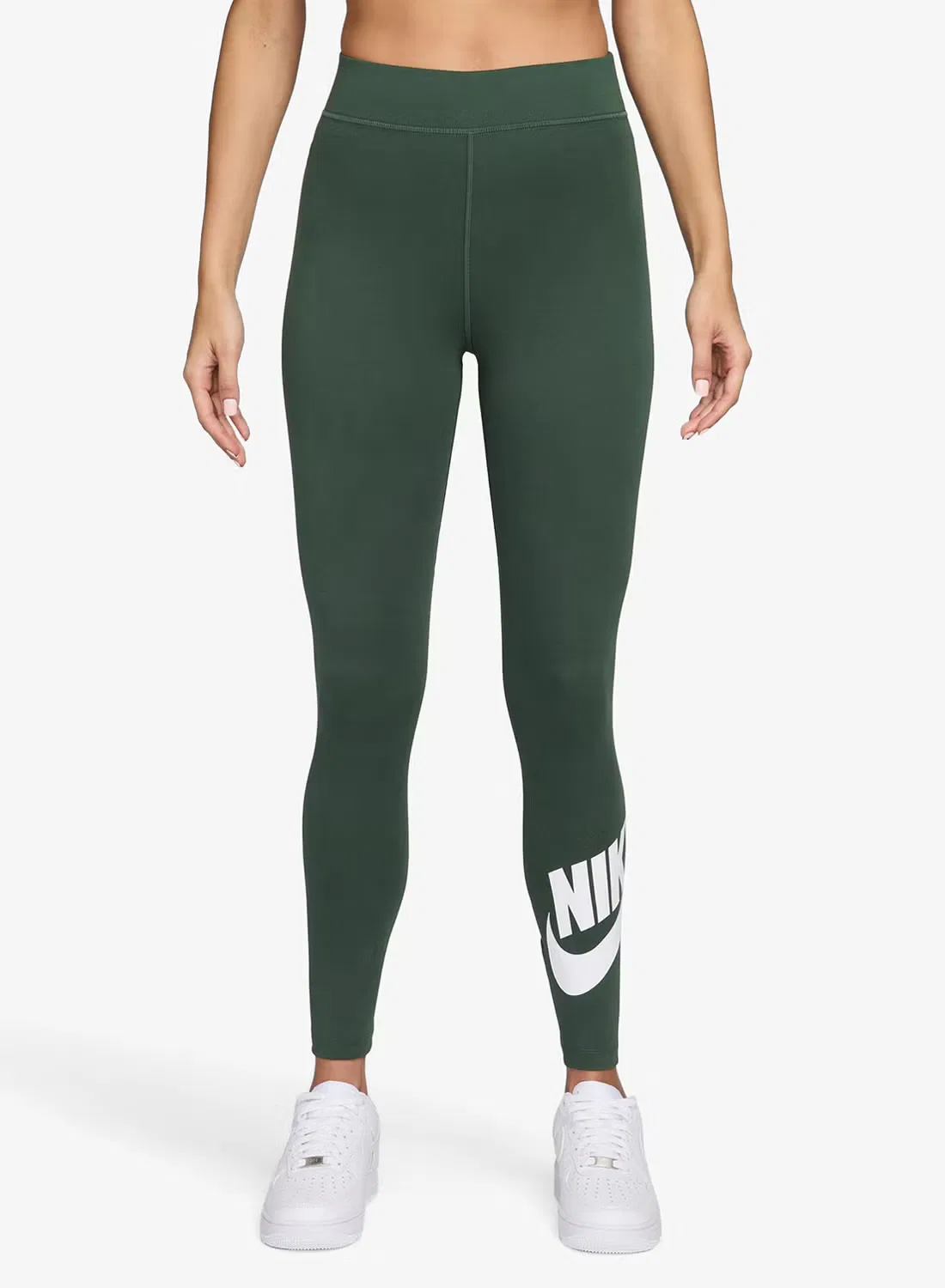 Леггинсы с принтом Nike NSW Classic Graphic, зеленый