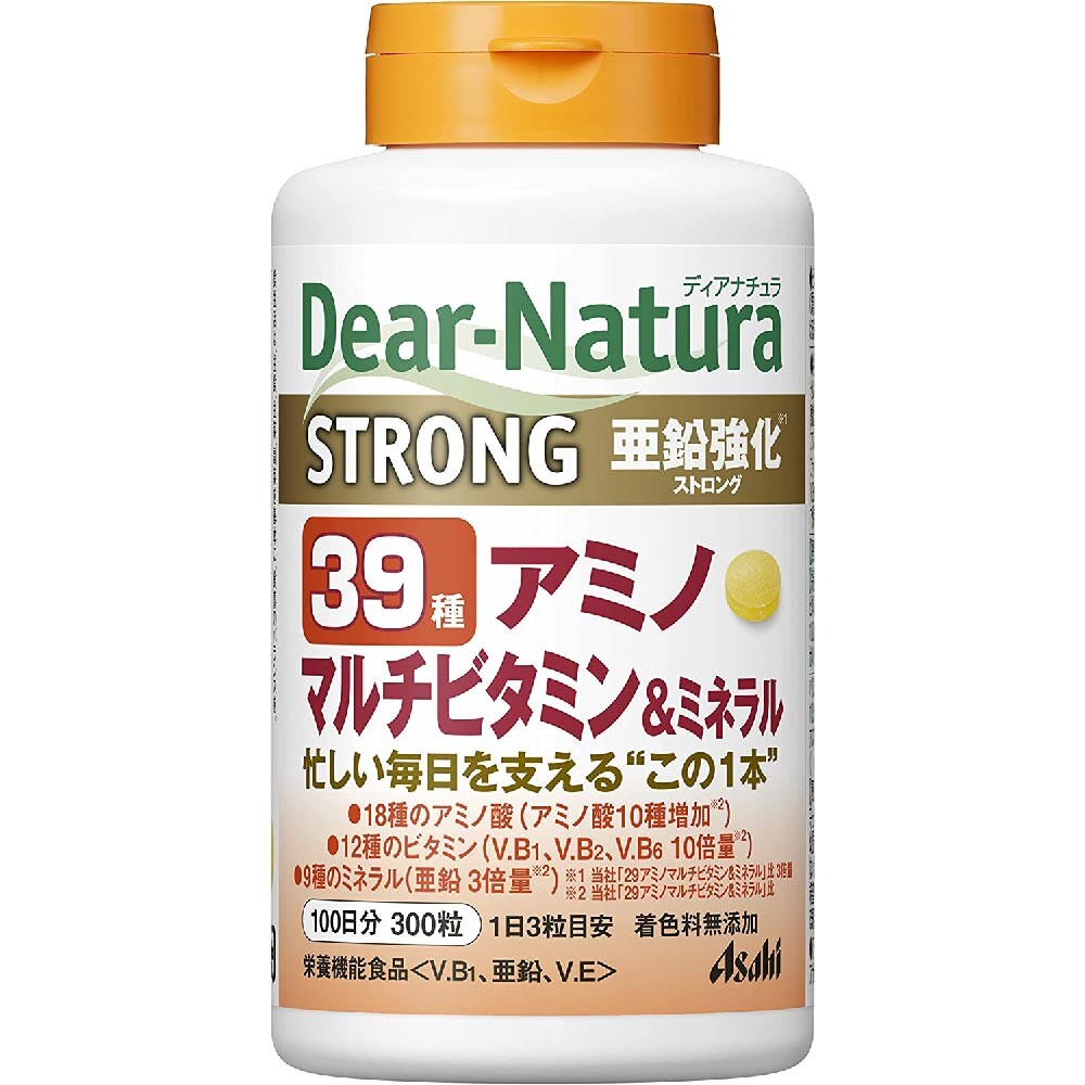 

Добавка Dear Natura Strong 39 Amino, Multivitamin & Mineral, 300 таблеток