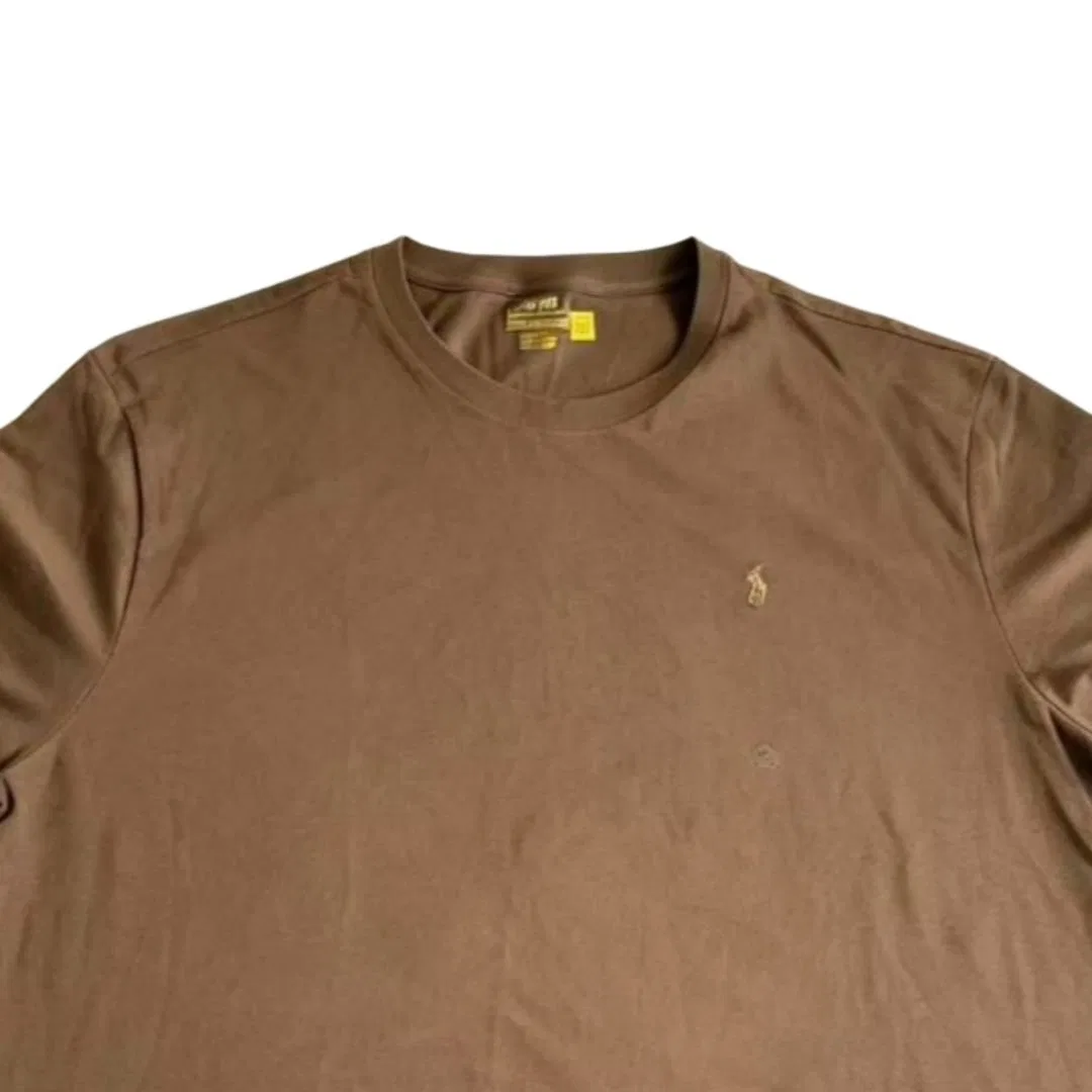 Мужская футболка с круглым вырезом Polo Ralph Lauren, Brown — фото 4