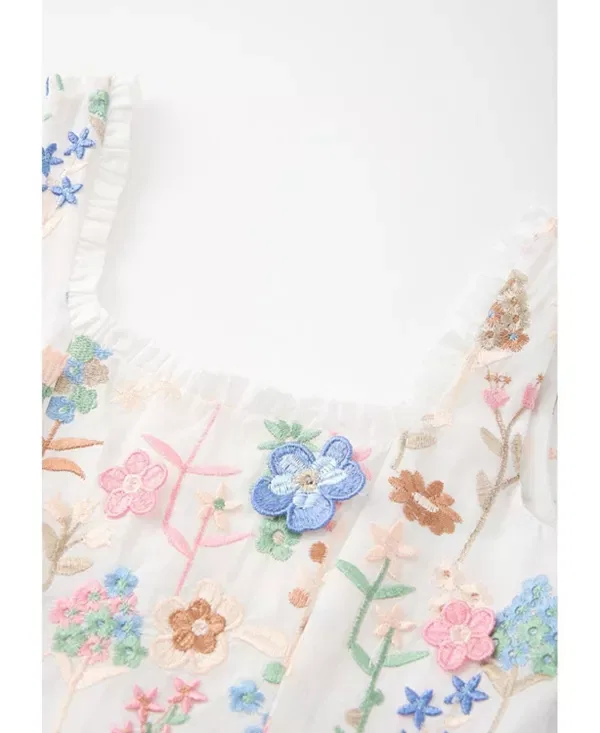 Детское платье для девочек с вышивкой Marlo Kids, Floral — фото 3