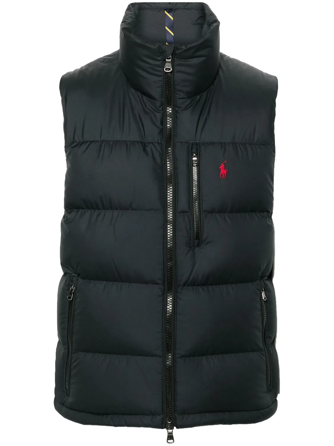 Polo Ralph Lauren Жилет из переработанного материала черного цвета