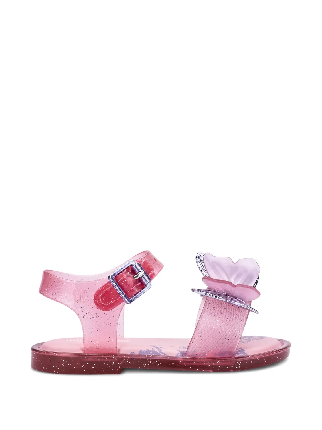 Сандалии с ремешками-бабочками Melissa, розовый