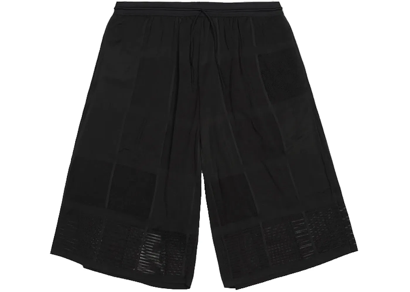 Мужские шорты с принтом Patchwork Mesh Y-3 Adidas, Black