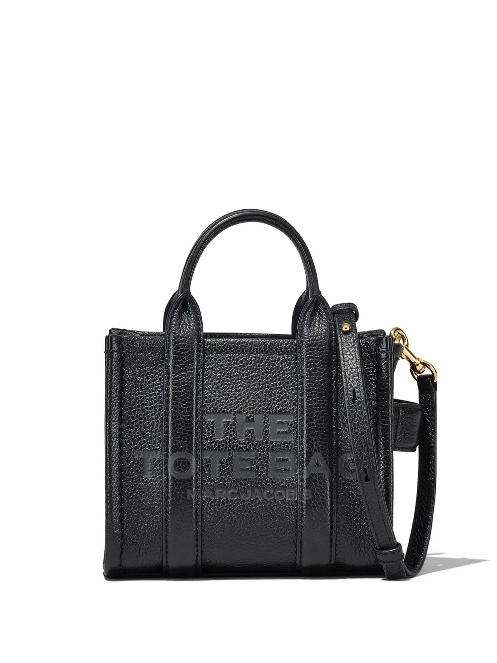 

Сумка The Leather Crossbody Tote MARC JACOBS, черный