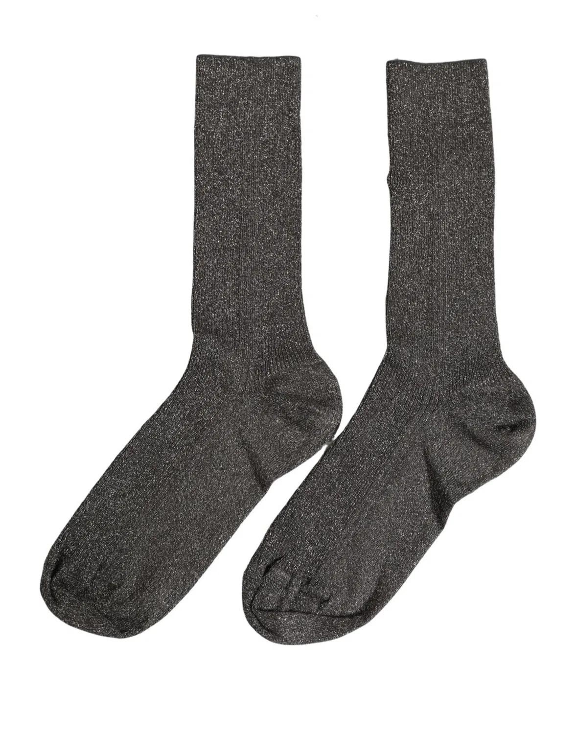 Женские носки с логотипом Mid Calf Dolce & Gabbana, Dark Gray — фото 4