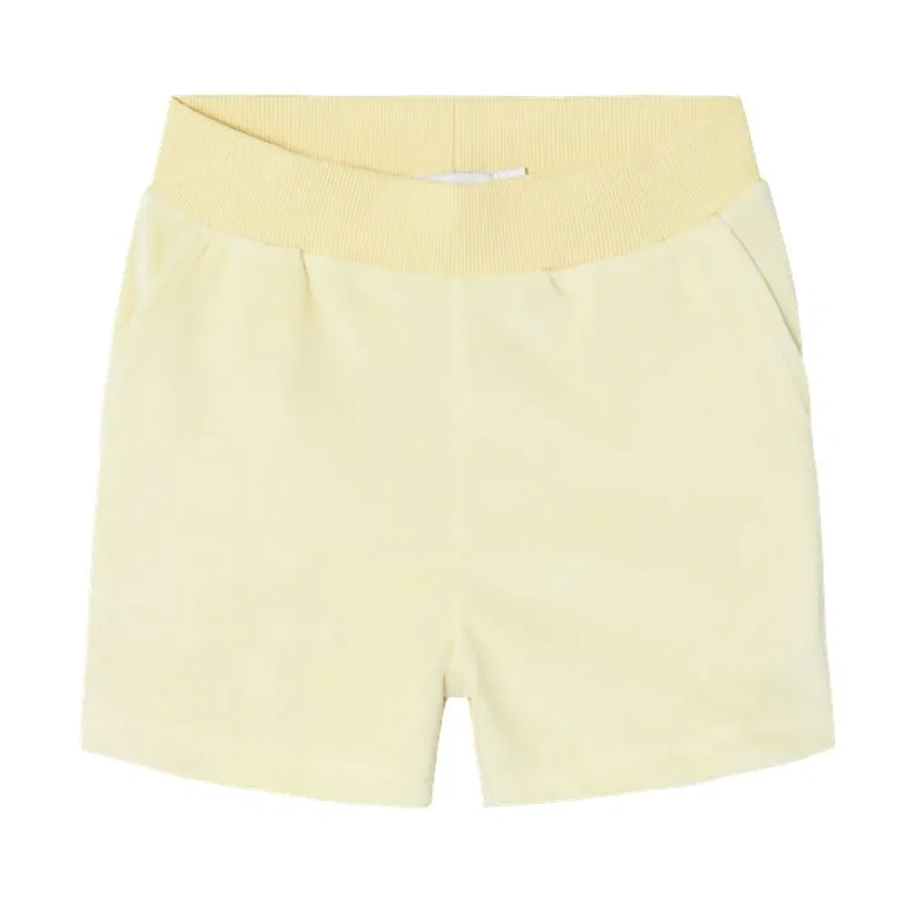 Детские шорты для девочек из велюра Debbie Vel Name it, Yellow