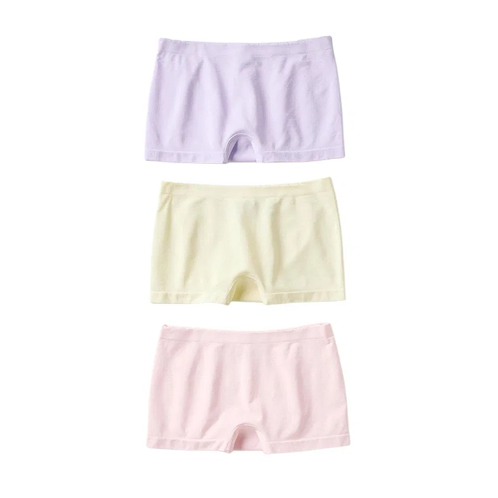 Детские трусы-боксеры с принтом, 71 Light Blue Purple, UNIQLO