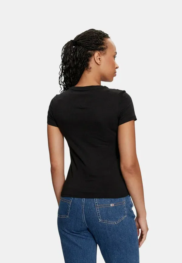 Футболка с принтом Print t-shirt Tommy Hilfiger, черный — фото 3