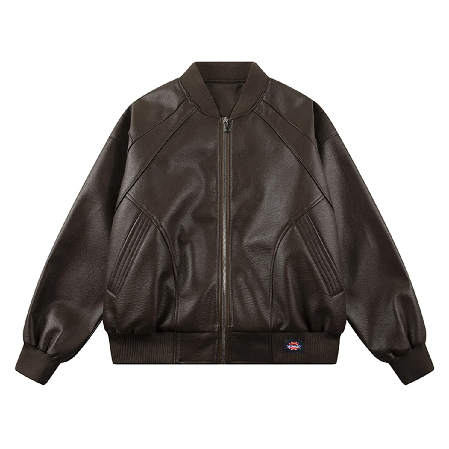 Детская куртка-бейсболка с воротником, прямой крой, Dickies, Coffee