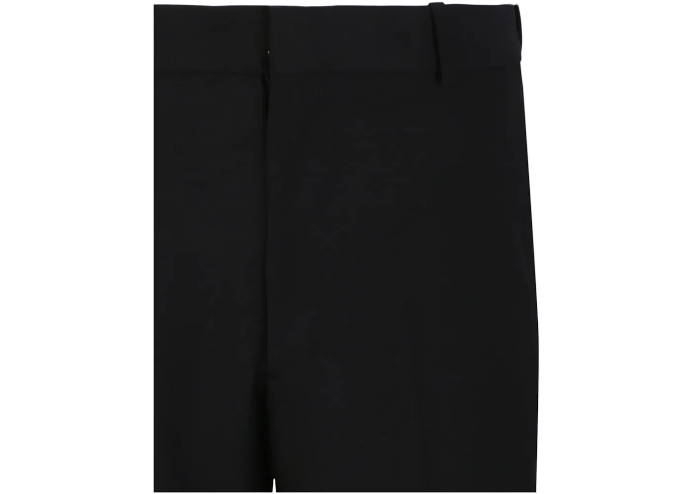 Мужские классические брюки прямого кроя Trousers Alexander McQueen, Black — фото 3