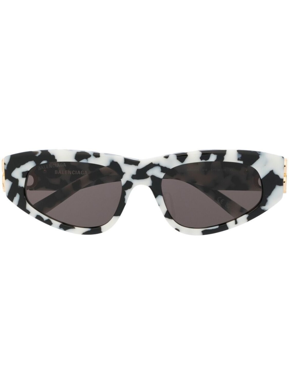 

Солнцезащитные очки в оправе 'кошачий глаз' с логотипом Balenciaga Eyewear, черный