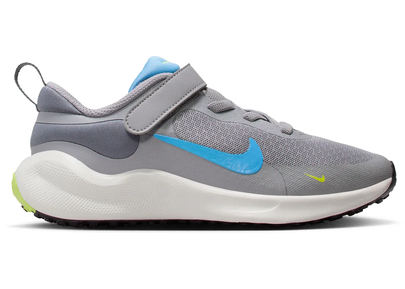 Детские кроссовки Lifestyle Nike Revolution 7 Nike, Cement Grey/Light Carbon/Volt/University Blue