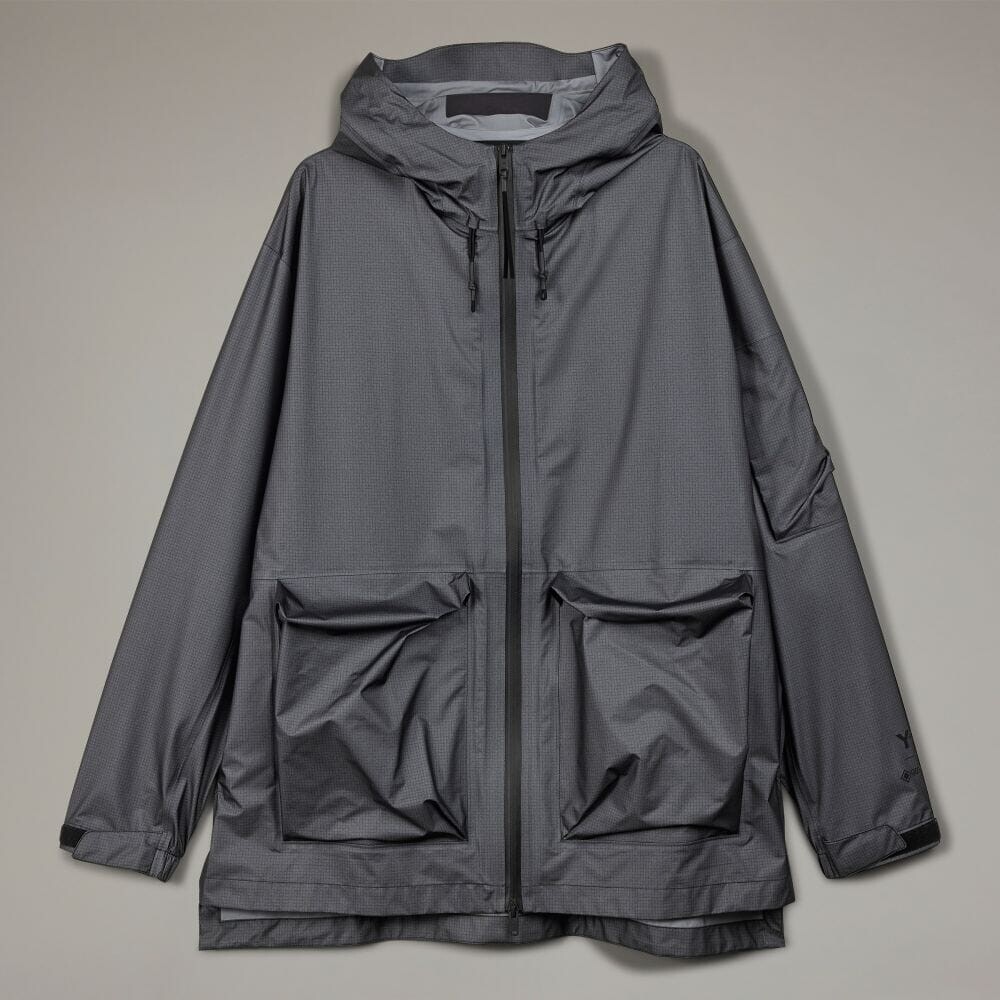 

Куртка-дождевик Adidas Y-3 Gore-tex, черный