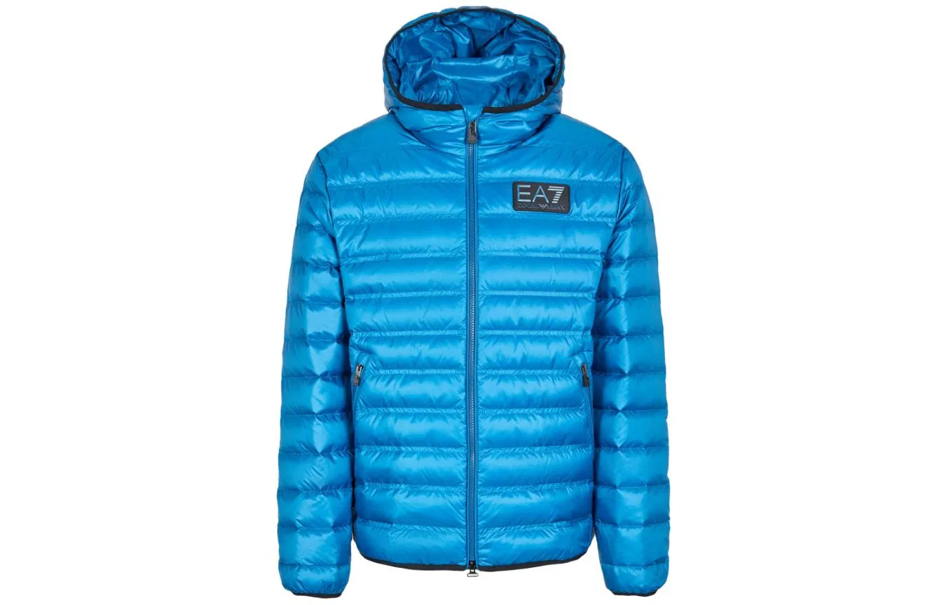 Мужская пуховая куртка EMPORIO ARMANI EA7, Blue