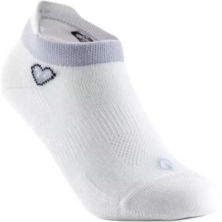 Детские носки с рисунком сердца, 3 пары, White Heart, DECATHLON, White Heart — фото 3