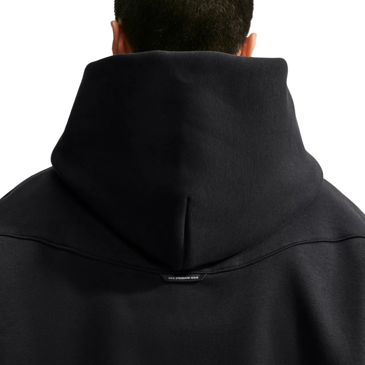 Мужское утепленное худи Standard Issue Tech Fleece Nike, черный/желтый — фото 2