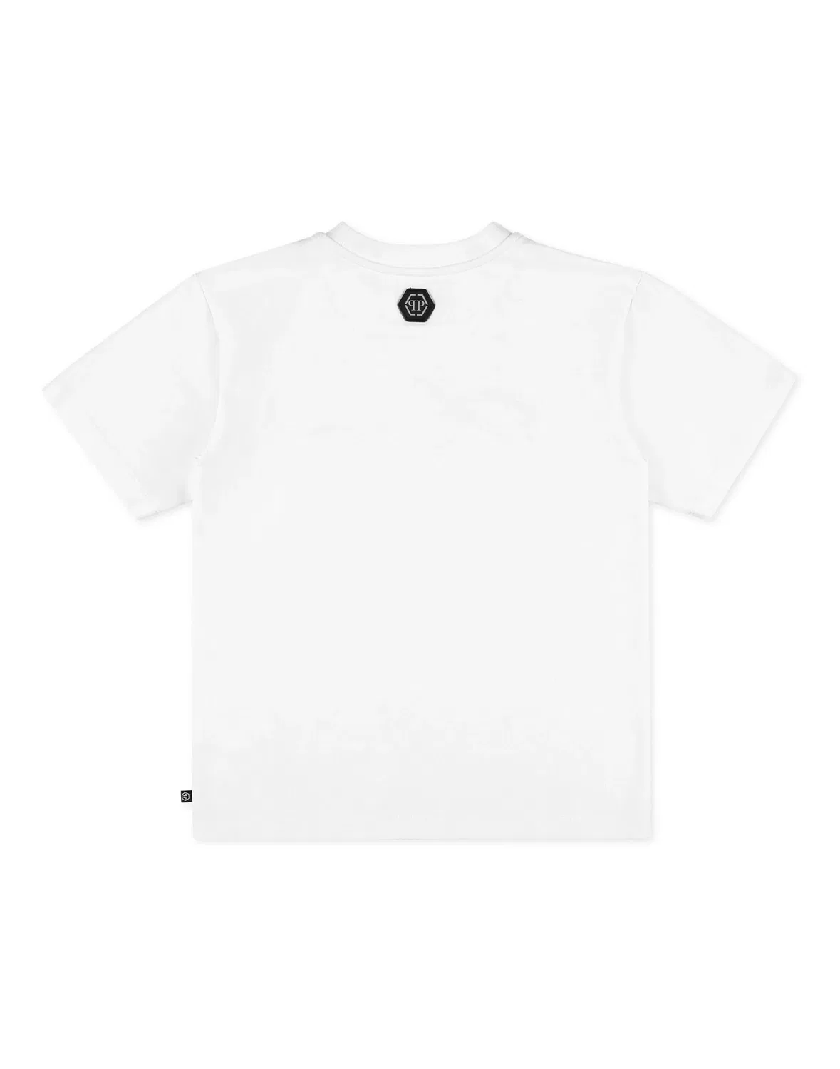 Детская футболка с вышивкой MAXI T-SHIRT PHILIPP PLEIN, White — фото 2