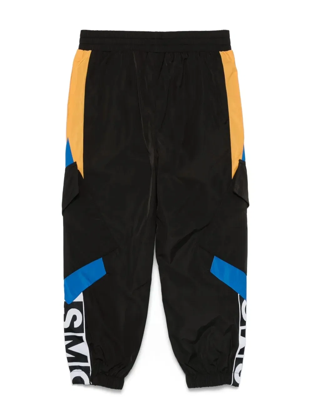 Детские спортивные брюки с логотипом и цветными вставками Kids Logo Graphic Colourblock Joggers Stella McCartney, Black — фото 2