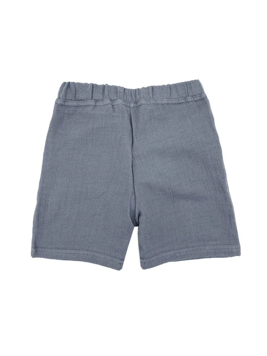 Шорты MAXIMO Regular 'GOTS MINI-Shorts,Musselinstoff' синего цвета — фото 2