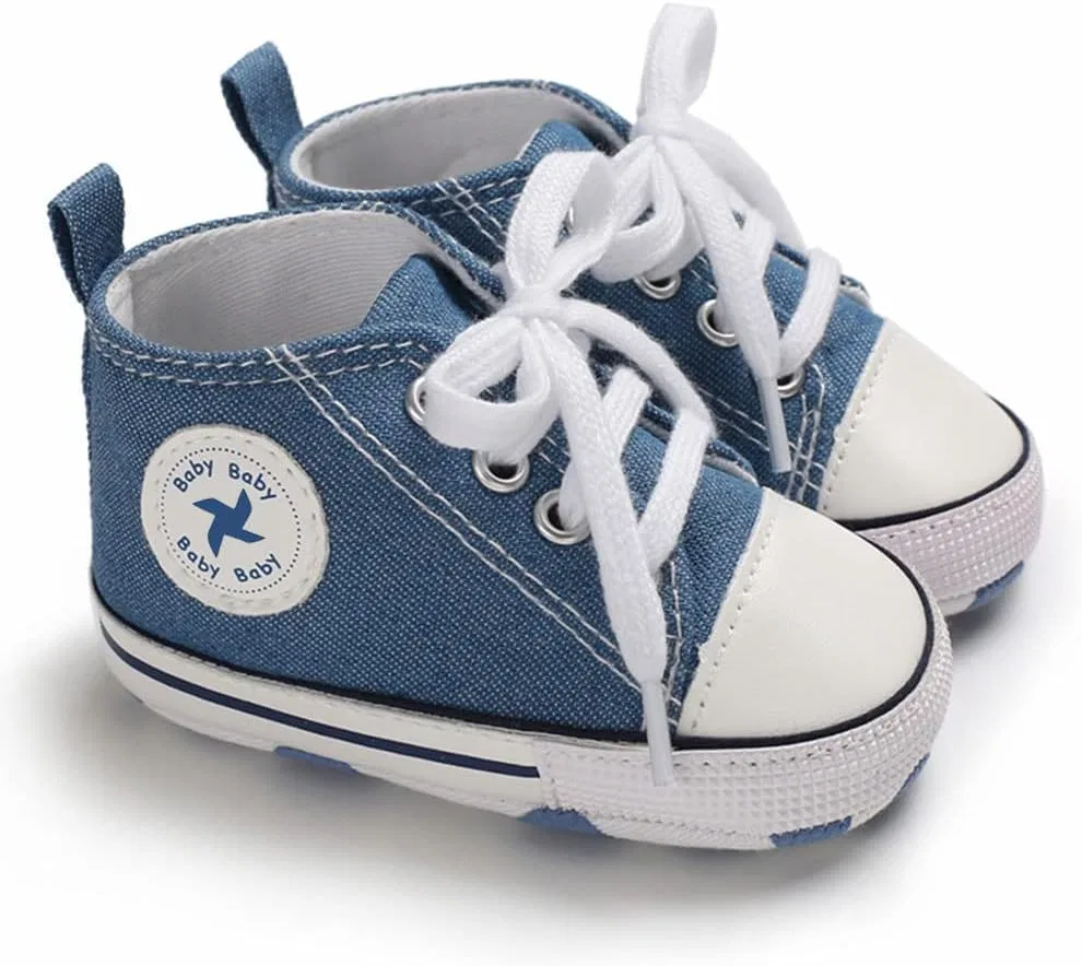 Детские кроссовки с высоким верхом Sekantrol, Light Blue — фото 4