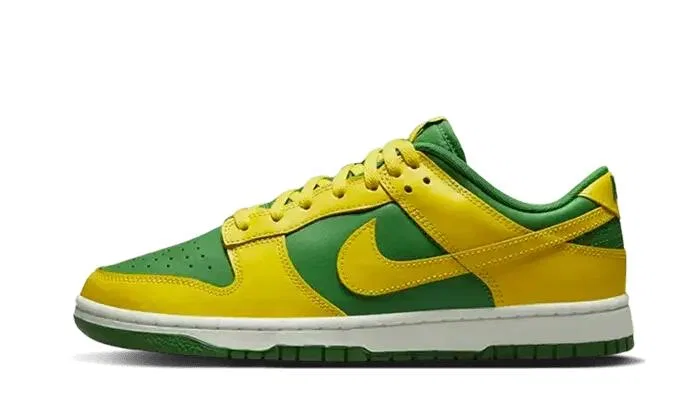 Детские кроссовки Nike Dunk Low Reverse Brazil, Цвет Schwarz