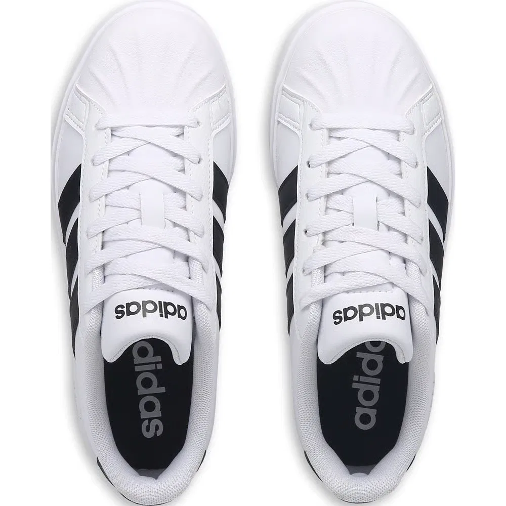 Детские кроссовки Streettalk Adidas, White/Black — фото 4