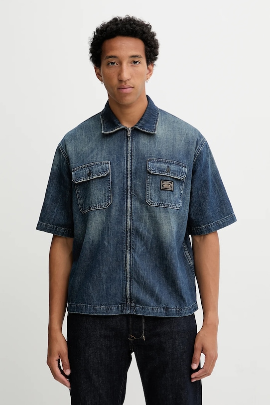 

Джинсовая рубашка Guess Originals, синий