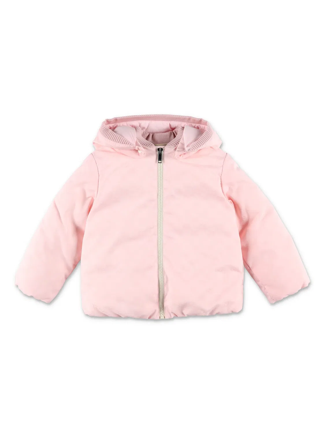 Пуховик на молнии Gucci Kids, розовый