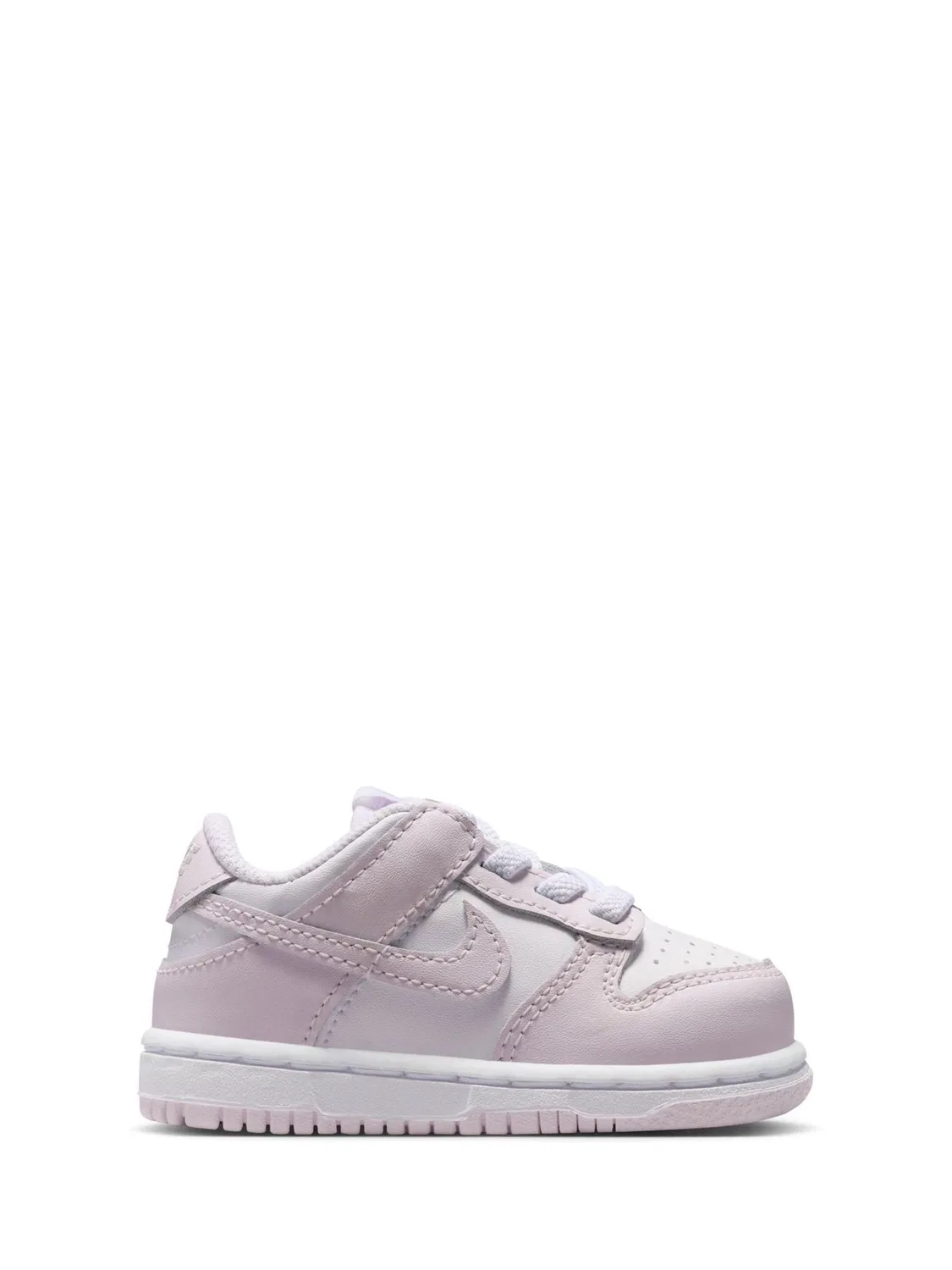 Кроссовки Nike Dunk Low, розово-белые
