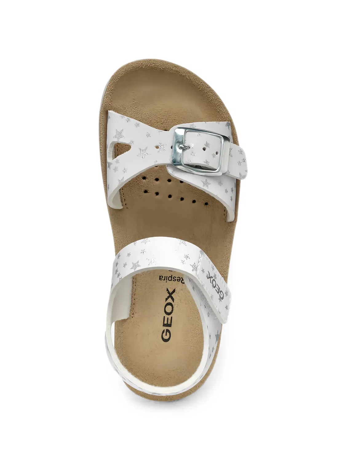 Босоножки Costarei с принтом Geox Kids, белый — фото 4