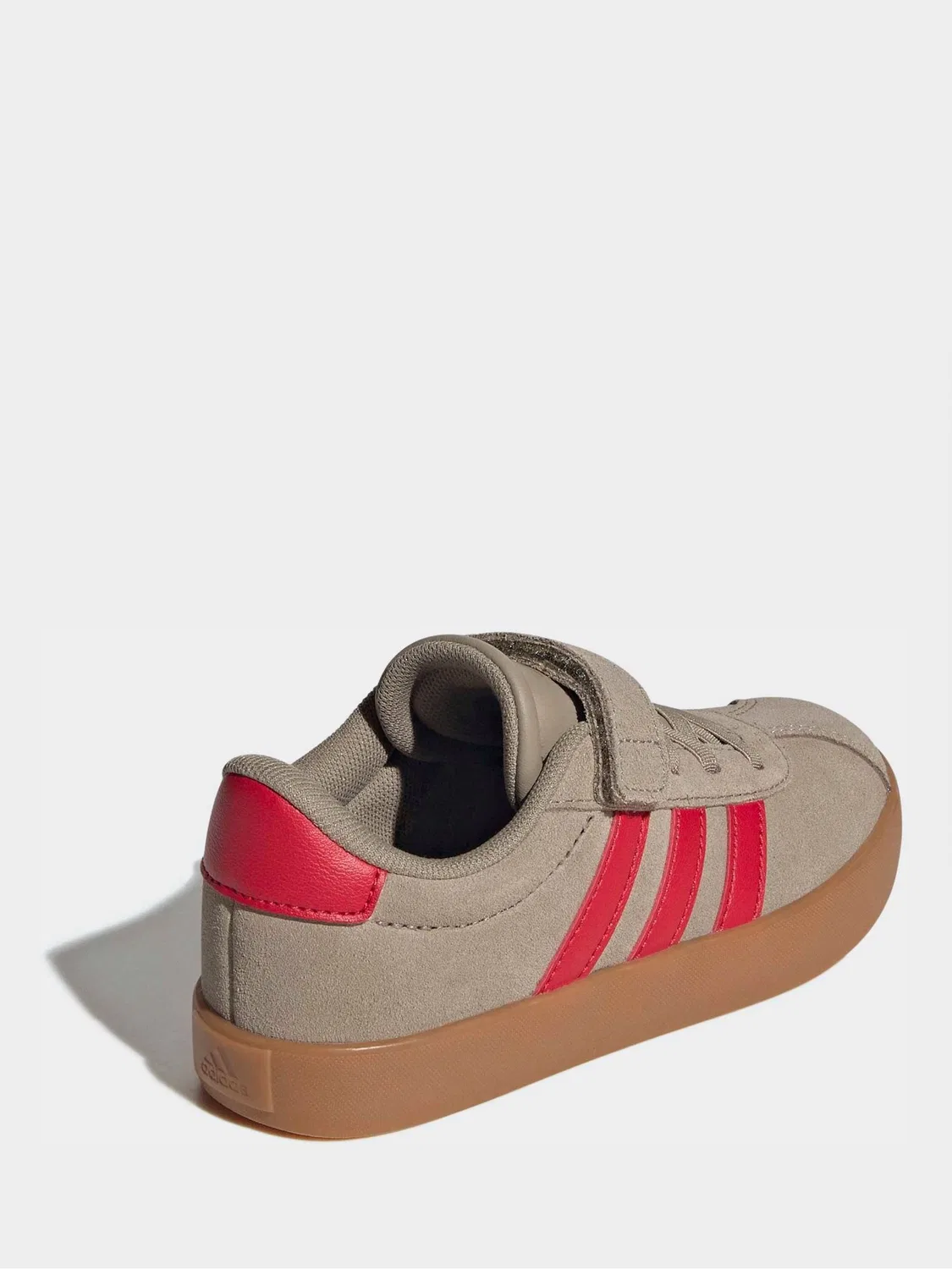 Кроссовки adidas Vl Court 3.0, коричневый/красный — фото 4