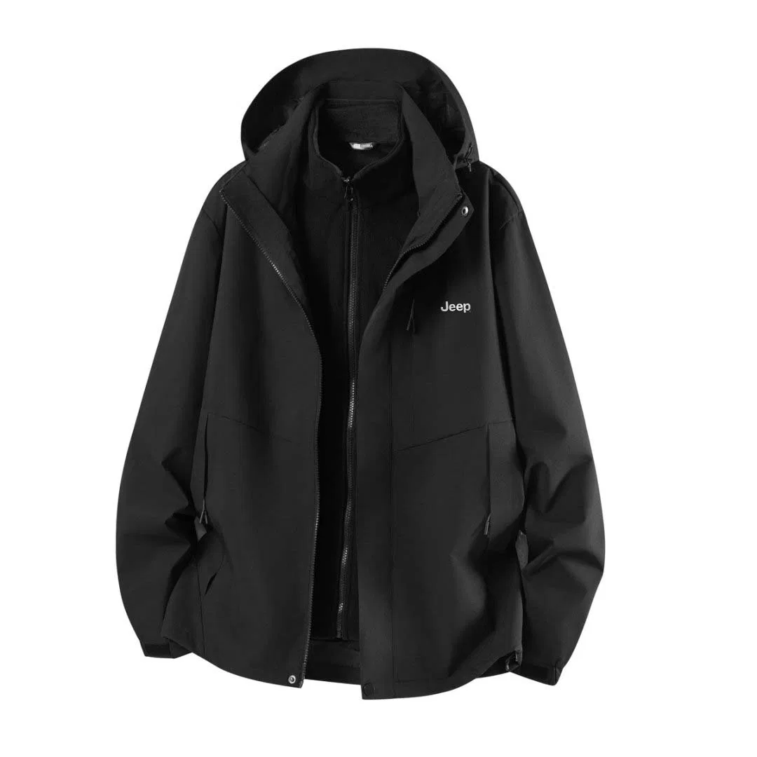 Детская куртка с флисовой подкладкой и внешним слоем Jeep Leisure Collection, Space Gray (Fleece Liner+Shell Set) — фото 3