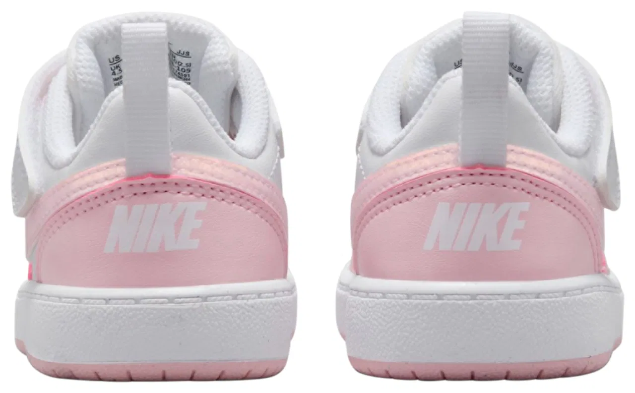 Детские кеды Court Borough Low Recraft Nike, цвет Pink Foam/White — фото 4