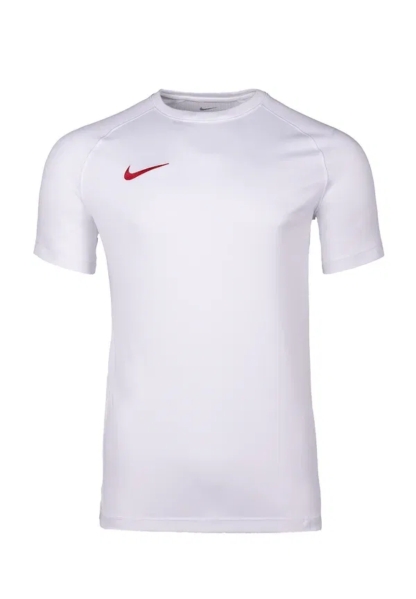 Футболка дышащая Sports T-shirt Nike Performance, Red-White, белый