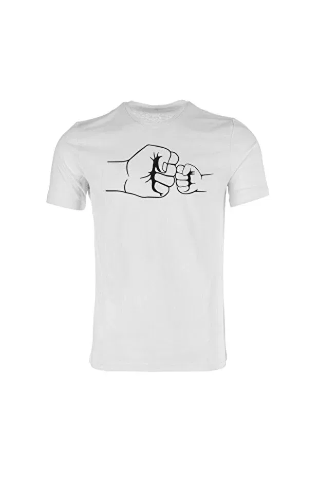 Детская футболка для мальчиков без рукавов Fist design Yaprak Hediyelik, White — фото 2