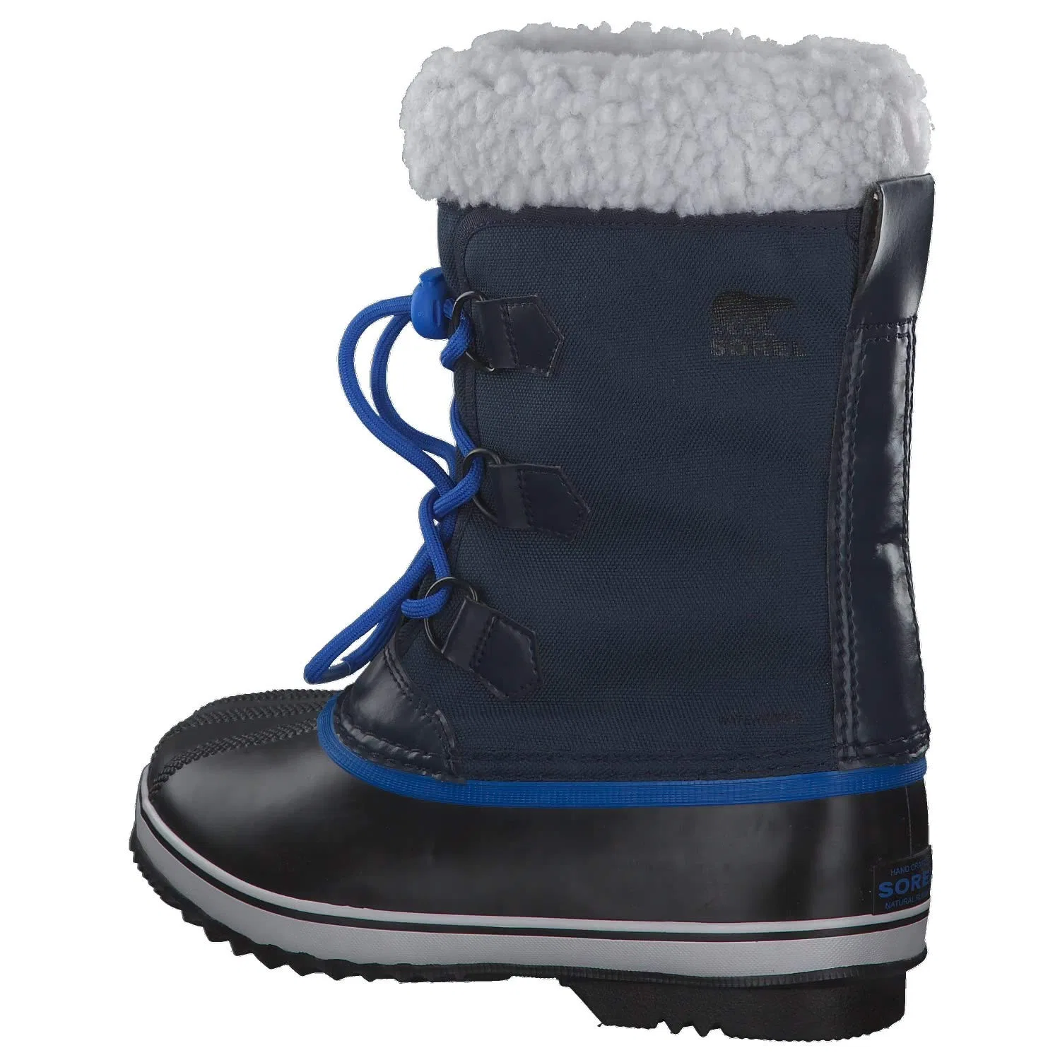 Детские зимние ботинки для мальчиков водонепроницаемые Yoot Pac Nylon Waterproof Sorel, Collegiate Navy X Super Blue — фото 3