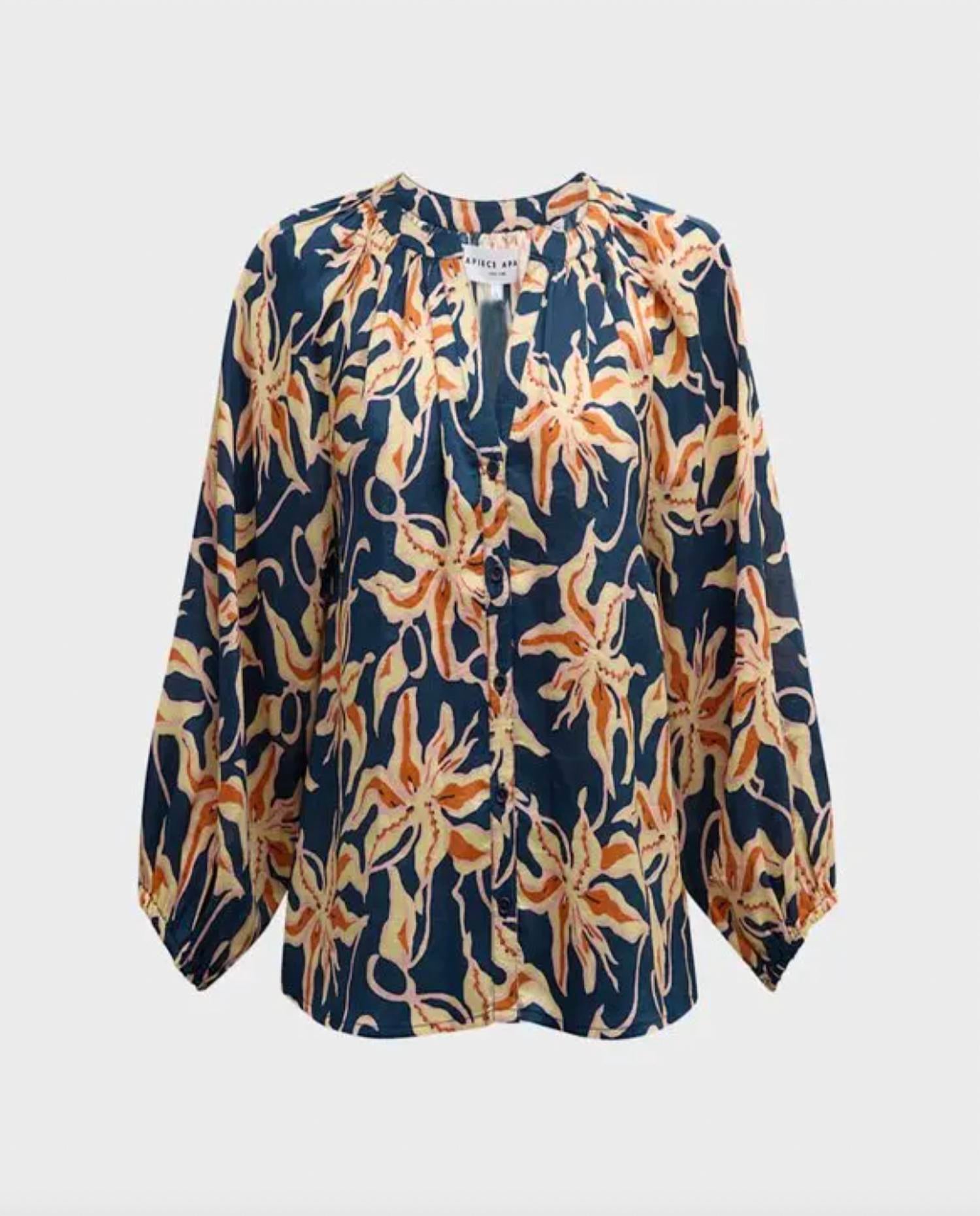 

Топ Mitte в цветочном принте Naturaleza APIECE APART, Naturaleza Floral