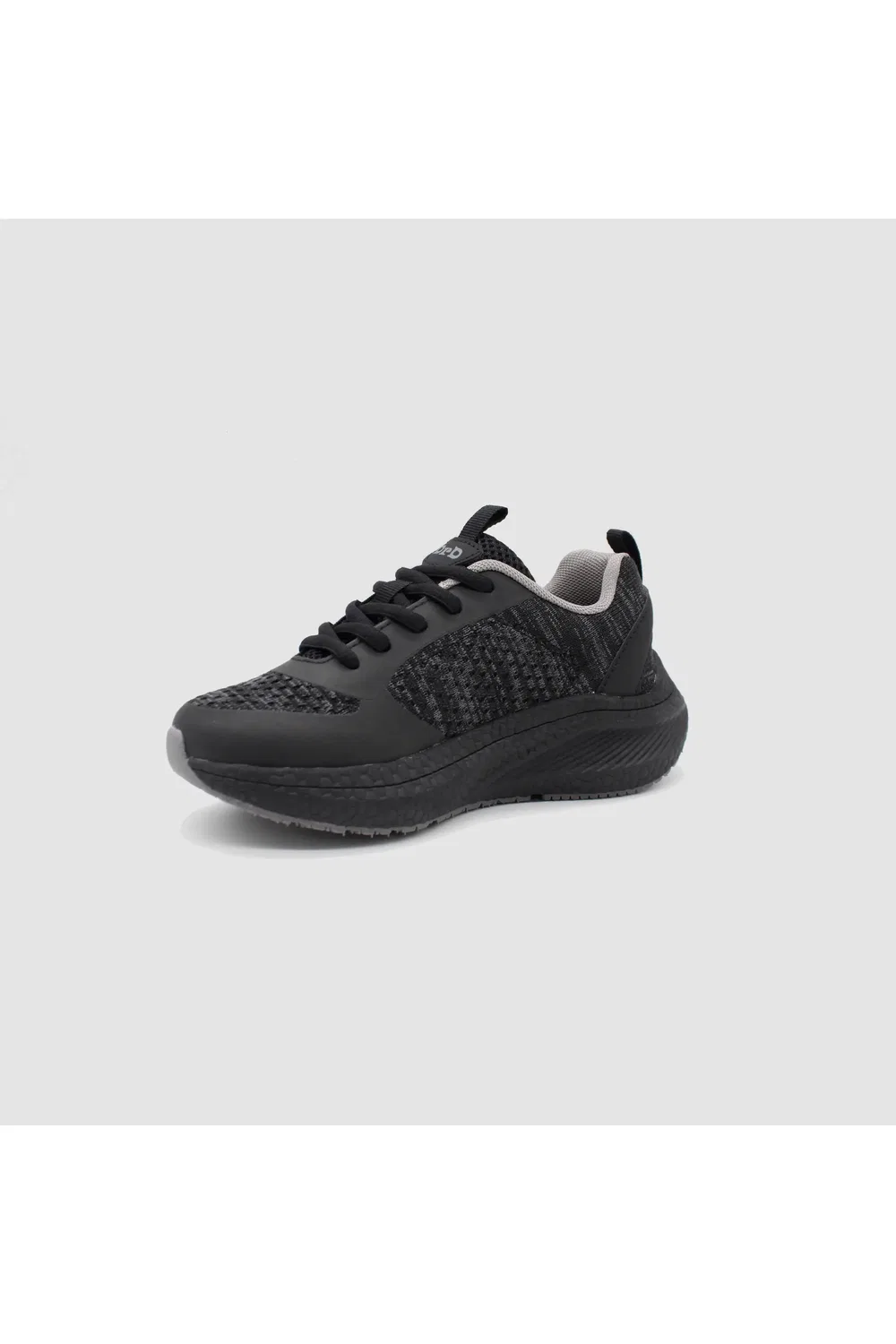 Детские кроссовки адаптивные на шнуровке Targa DrD Kids Footwear, черный/серый — фото 4